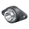 Flanged bearing unit oval Eccentric Locking Collar RCJTZ20-XL